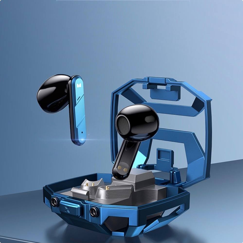 MONSTER XKT09 Sports Running Game Hollow Metal Appearance One-button ejection to open the cover Bluetooth headset